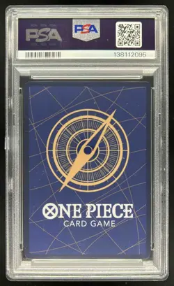 2025 One Piece OP13 Japanese Portgas D. Ace Manga Alternate Art #119 PSA 10 - Image 2