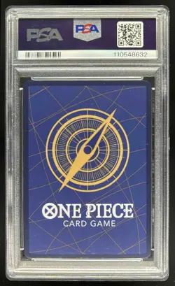 2024 One Piece OP09 Japanese Shanks Manga Alternate Art #004 PSA 10 Gem Mint - Image 2