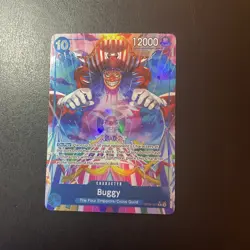 Buggy (Alternate Art) OP09-051 One Piece Emperors in the New World NM - Image 1