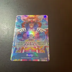 Buggy (Alternate Art) OP09-051 One Piece Emperors in the New World NM - Image 2