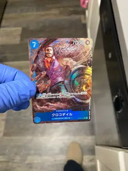 One Piece CCG Crocodile Op09-046 Alt Art Jp - Image 1