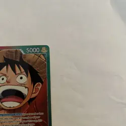 One Piece Carrying On His Will Monkey D Luffy OP13-001 Alternate Art Leader - Image 3