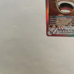 One Piece Carrying On His Will Monkey D Luffy OP13-001 Alternate Art Leader - Image 4