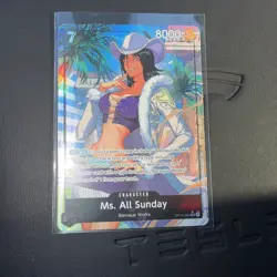 One Piece OP14-084 Ms. All Sunday ALT ART - The Azure Sea's Seven - ENGLISH - Image 1