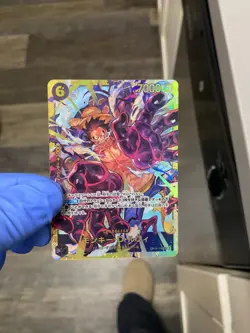 Monkey.D.Luffy OP10-118 Parallel Royal Blood One Piece CCG Secret Rare Foil - Image 1