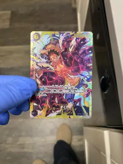 Monkey.D.Luffy OP10-118 Parallel Royal Blood One Piece CCG Secret Rare Foil - Image 2