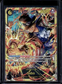 2025 One Piece Sabo Secret Rare #OP13-120 - Image 1