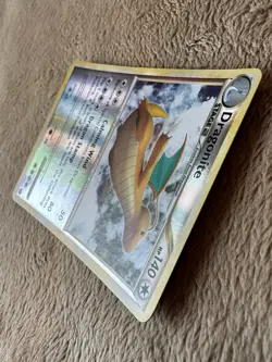 2010 Pokemon TCG HGSS Triumphant Dragonite Reverse Holo 18/102 LP/MP - Image 3