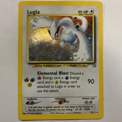 Lugia 9/111 - Pokemon Card TCG- Neo Genesis Holo-Very Rare - Image 1