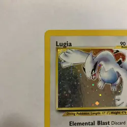 Lugia 9/111 - Pokemon Card TCG- Neo Genesis Holo-Very Rare - Image 4