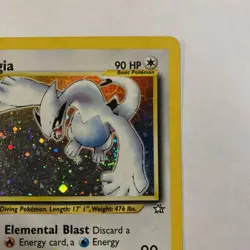 Lugia 9/111 - Pokemon Card TCG- Neo Genesis Holo-Very Rare - Image 5