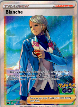 Blanche SWSH227 Holo Promo Pokemon GO Sword & Shield Pokemon Card TCG NM - Image 1