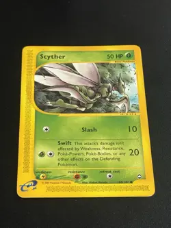 Scyther Aquapolis Regular Card 106/147 LP Pokemon Card TCG - Image 1