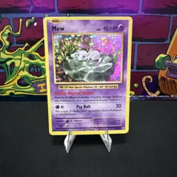 Mew 53/108 Holo XY - Evolutions - Pokemon Card - Near Mint NM - Image 1
