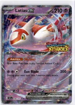 Stamped Promo Surging Sparks Latias ex -Miscellaneous Cards & Products 076/191 - Image 1