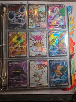 Pokemon Card Lot Binder V/VMAX IR Hits Ex 180 Cards NM Full Art - Image 5