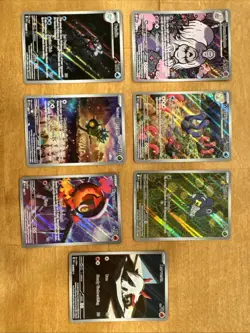Pokemon TCG Illustration Rare Lot of 7 Cards - Image 1