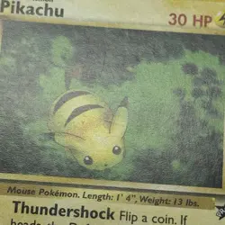 Pikachu #27 WotC Black Star Promo Vintage Pokemon TCG Card - Image 3