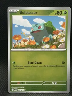 BULBASAUR - 1/132 Mega Evolution NM - Reverse Holo Common - Pokemon TCG Card - Image 1