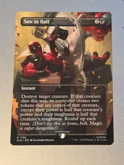 Saw in Half Secret Lair Drop Regular - Image 1