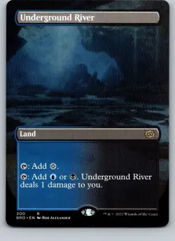 Underground River | The Brothers’ War BRO 300 | NM | MTG - Image 1