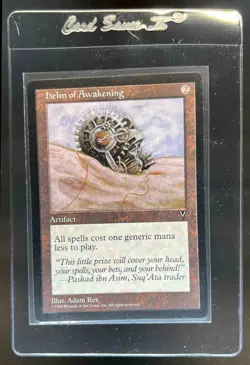 1997 Magic: The Gathering Visions Helm of Awakening #NNO - Image 1