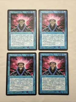 Brainstorm x4 MTG Ice Age 4x Magic Very Good VG MP - Image 1