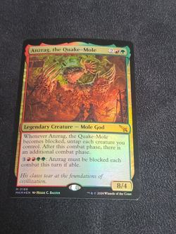 1 x Anzrag, the Quake-Mole - Foil - Murders at Karlov Manor -MTG Magic - Image 1