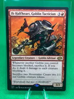 Ib Halfheart, Goblin Tactician (Rare) MTG Jumpstart 2022 - Image 1