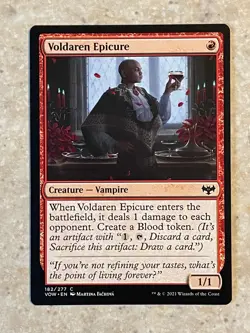 MTG NM Voldaren Epicure [Innistrad: Crimson Vow] - Image 1