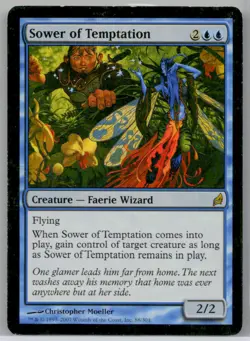 Sower of Temptation #88 Lorwyn Moderately played W/Tracking - Image 1
