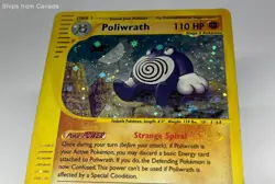 Poliwrath H24/H32 Holo Rare Skyridge Pokemon Card - Image 3