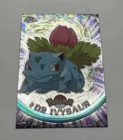 2000 Topps Chrome Pokemon TV Animation Foil #02 Ivysaur - Image 1