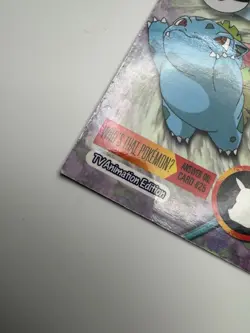 2000 Topps Chrome Pokemon TV Animation Foil #02 Ivysaur - Image 4