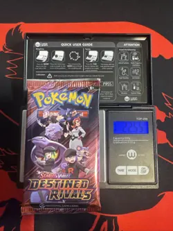 22.55g HEAVY - Pokemon TCG S&V Destined Rivals Booster Pack Sealed / Semi GoDU - Image 1