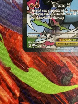 Mega Charizard X ex 023 MEP Black Star Promo Pokemon Phantasmal Flames UPC - Image 3