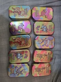 Pokemon Scarlet & Violet 151 Mini Tin x 10 - FREE SHIP - Image 2