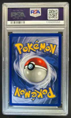 1999 Pokemon Fossil 1st Edition Gengar #5/62 PSA 8 - Image 2