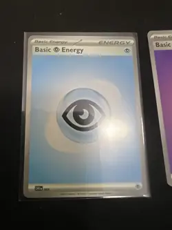 Pokemon Scarlet & Violet Psychic Energy Missing Ink Error Card - Image 2