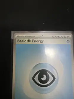 Pokemon Scarlet & Violet Psychic Energy Missing Ink Error Card - Image 5