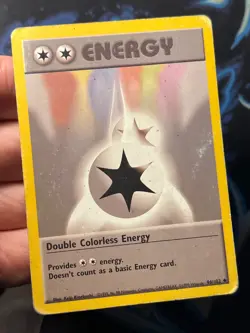 Double Colorless Energy 96/102 Base Set Pokemon Card HP - Image 4