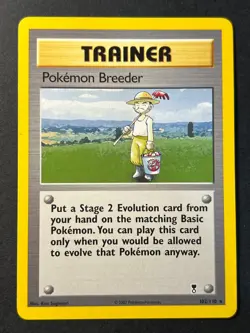 Pokemon Breeder 102/110 Legendary Collection Rare - Pokemon Card LP - Image 1
