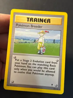 Pokemon Breeder 102/110 Legendary Collection Rare - Pokemon Card LP - Image 3