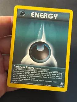Darkness Energy 104/111 Neo Genesis Rare - WOTC - Pokemon Card LP - Image 3
