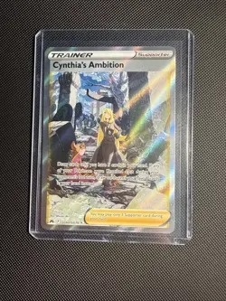 Pokemon TCG Crown Zenith Lot: Pikachu 160/159 & Cynthia’s Ambition GG60/GG70 🔥 - Image 2