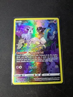 Pokemon Mew Card GG10/GG70 Galarian Gallery Crown Zenith Holo Nm Mint English - Image 1