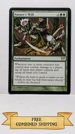 Nature's Will Champions of Kamigawa Regular - Image 1