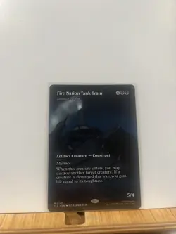 Fire Nation Tank Train - Noxious Gearhulk (Borderless) Avatar: The Last... - Image 1