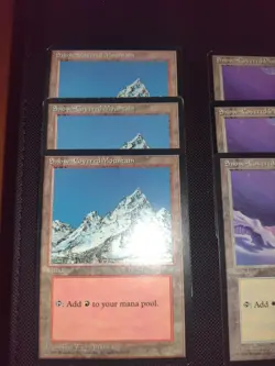 MTG Ice Age 24 Card Lot 12 Snow Covered Lands & 12 Artifacts. NM/LP Condition - Image 5