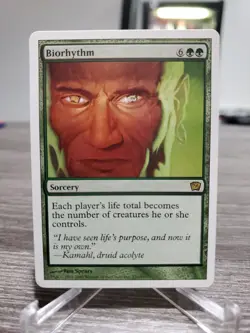 MTG: Biorhythm (LP): 9th Edition - Image 1